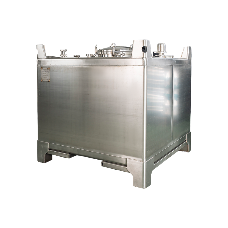 1000L 304 Stainless Steel Square Drum